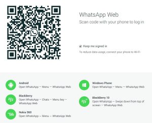 WhatsApp Web Application